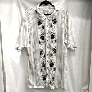 Summa Hawaiian Linen Blend Shirt 2XLT